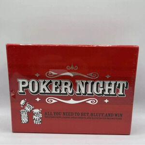 Chronicle Books Poker Night Board Game Sealed